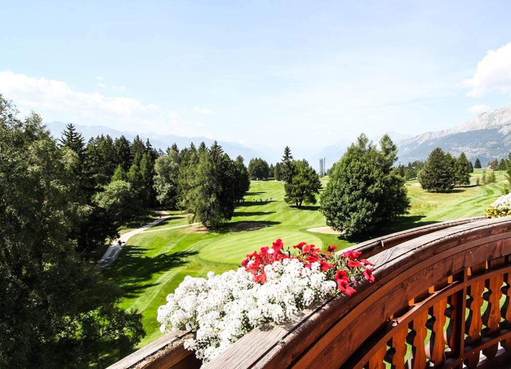 Grand Hotel Du Golf & Palace Crans-Montana Exteriér fotografie