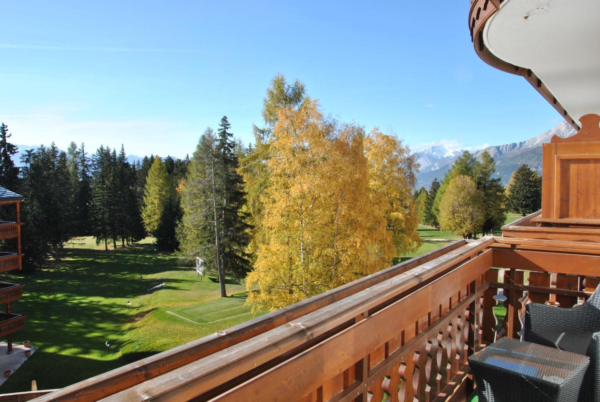 Grand Hotel Du Golf & Palace Crans-Montana Exteriér fotografie