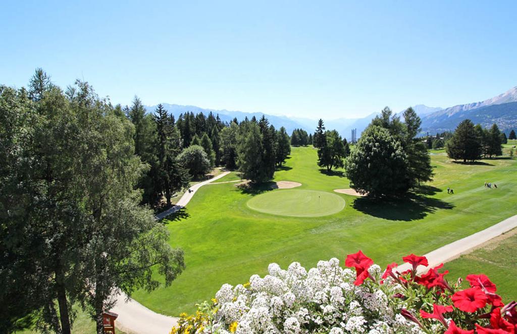 Grand Hotel Du Golf & Palace Crans-Montana Exteriér fotografie